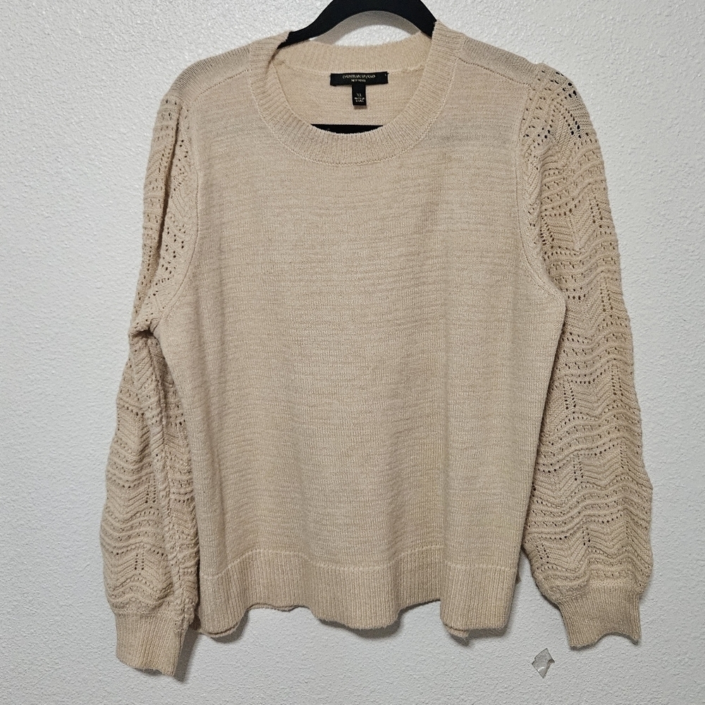Christian Siriano New York puff sleeve style sleeves size xl